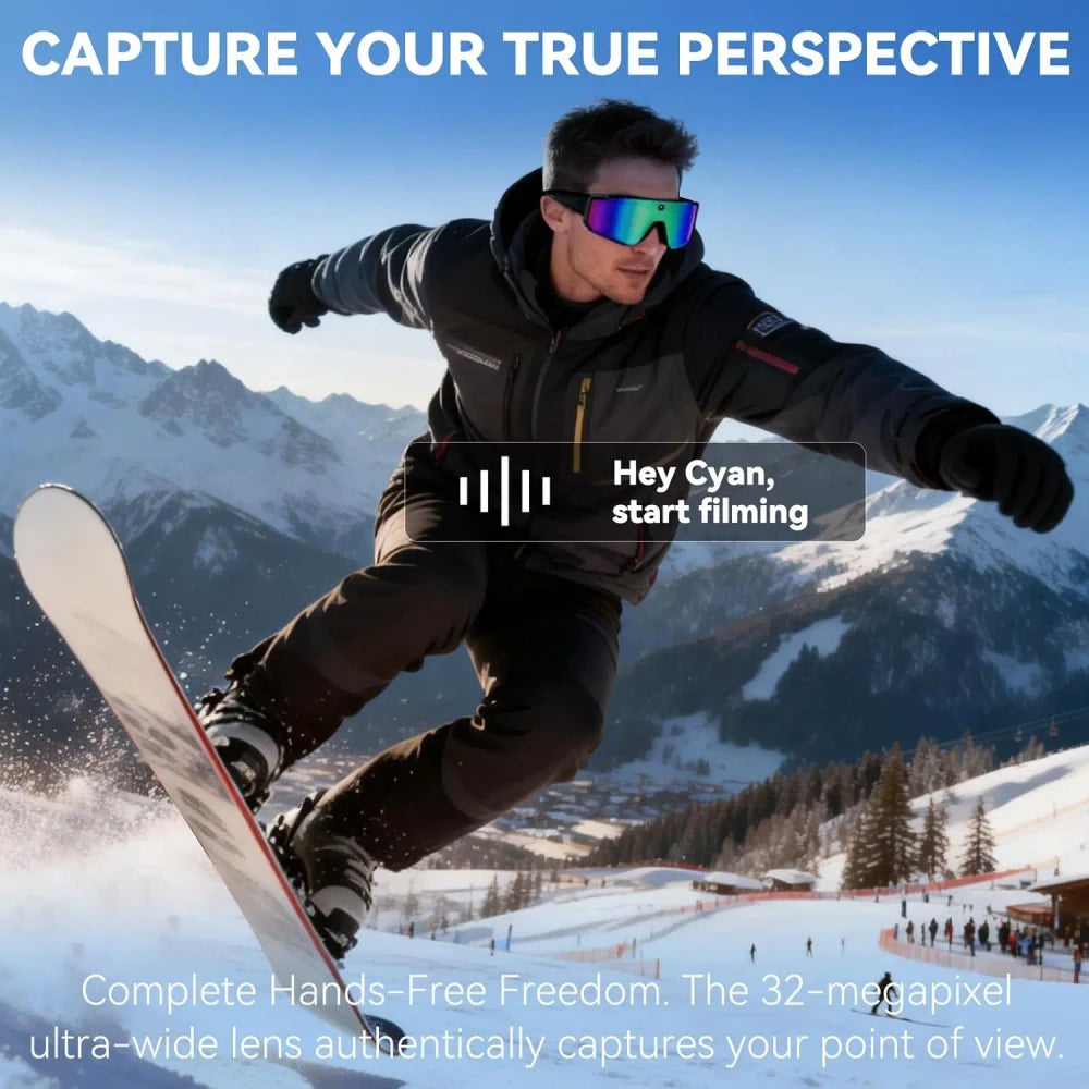 Smart Bluetooth Camera Sunglasses