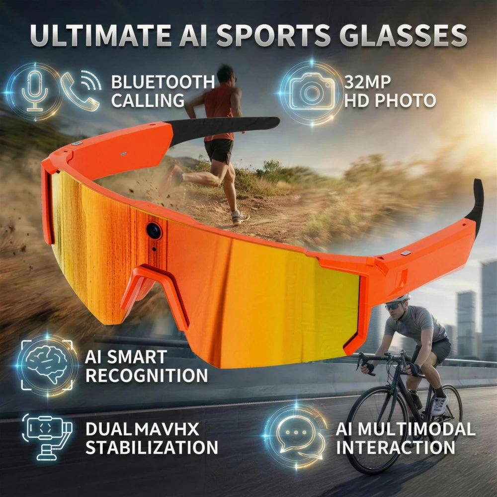 Smart Bluetooth Camera Sunglasses
