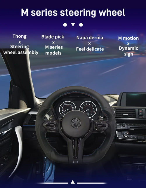 BMW Perforated Leather Sports Steering Wheel