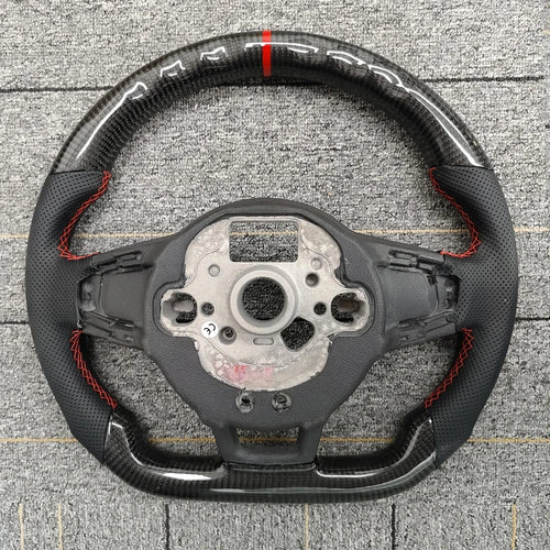 Carbon Fiber GTI Steering Wheel For Volkswagen Tiguan Golf 7 7.5 GTI GTE GLI 2013-2019