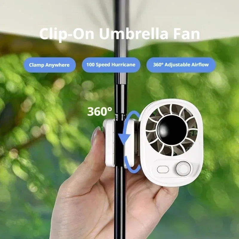 Axios Portable Rechargeable Car Fan