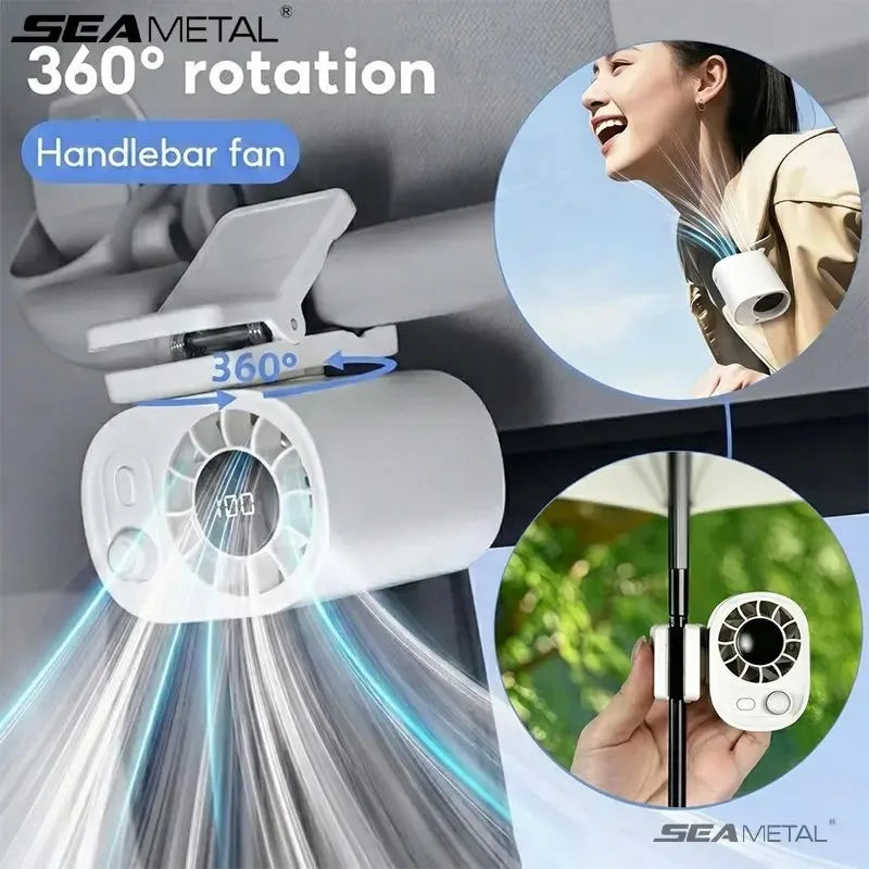 Axios Portable Rechargeable Car Fan