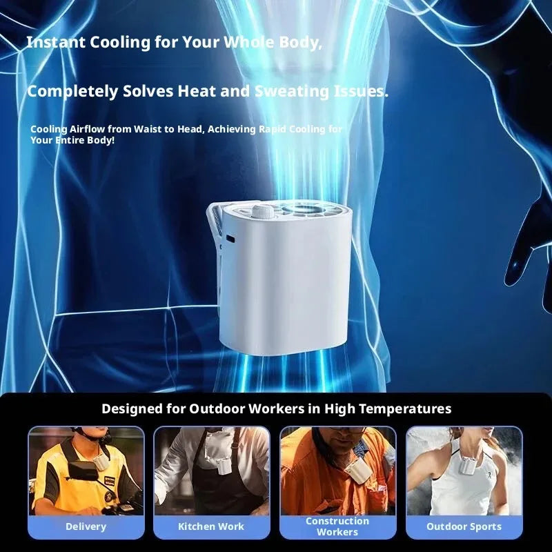 Axios Portable Rechargeable Car Fan
